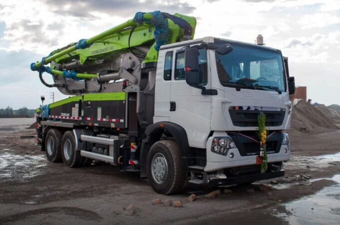 Zoomlion entrega bomba de Concreto 38X-5RZ en Huancayo