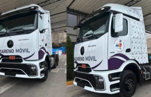 El Nazareno Móvil es un Actros de Mercedes-Benz