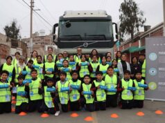 Volvo Group Peru promueve la seguridad vial infantil con el programa global “Para, Observa y Avisa”