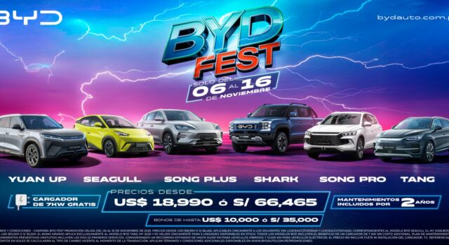 BYD invita a vivir la experiencia eléctrica en el BYD Fest