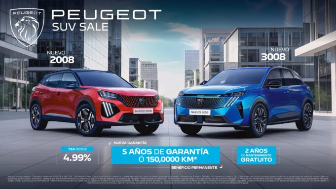 Peugeot Perú: Nueva campaña “SUV SALE”