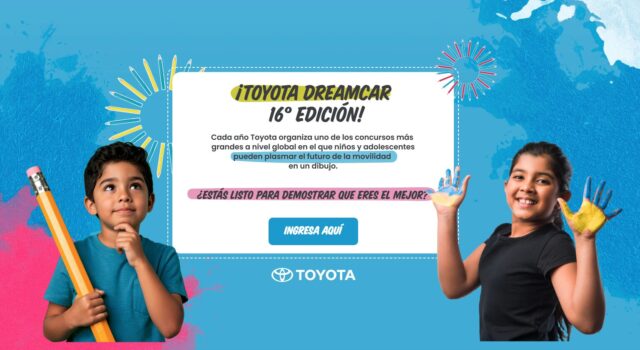 Imagina, dibuja y crea el auto de tus sueños en la 16ª edición del concurso Toyota Dream Car