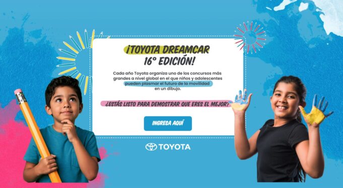 Imagina, dibuja y crea el auto de tus sueños en la 16ª edición del concurso Toyota Dream Car