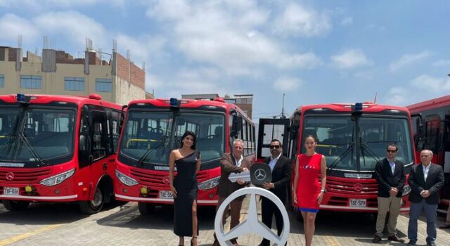 MINERÍA | Divemotor: 10 buses Mercedes-Benz para ‘Transportes Línea’