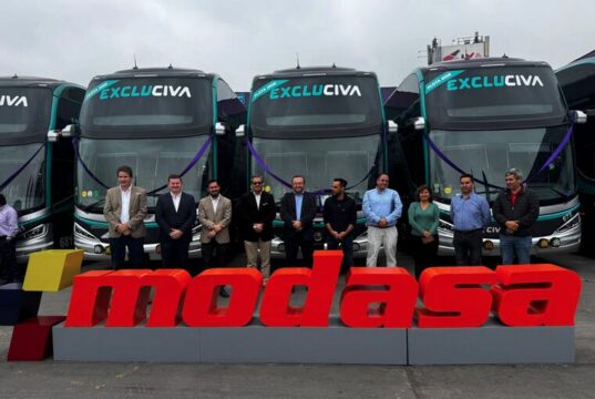MODASA entrega 10 buses modelos Zeus a la reconocida empresa TURISMO CIVA