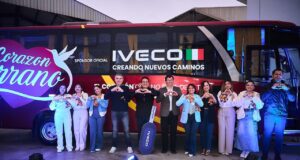 Iveco, parte del grupo Andes Motor, realiza entrega de bus al grupo musical Corazón Serrano