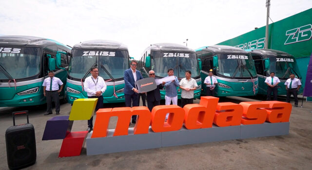 VIDEO: MODASA entrega 5 buses Zeus 325 a ‘Z Buss’