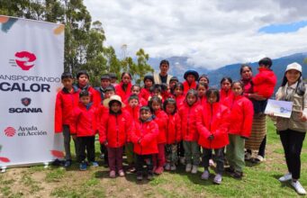 Scania viene abrigando a más de 7000 niñas y niños con programa “Transportando Calor”