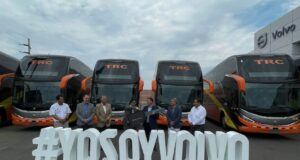 6 buses Volvo B450R Euro 5 a la empresa TRC Express