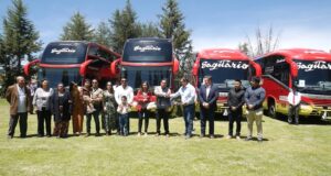 VIDEO: Transportes Sagitario inicia operaciones de servicio interprovincial con buses Scania