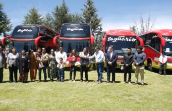 VIDEO: Transportes Sagitario inicia operaciones de servicio interprovincial con buses Scania
