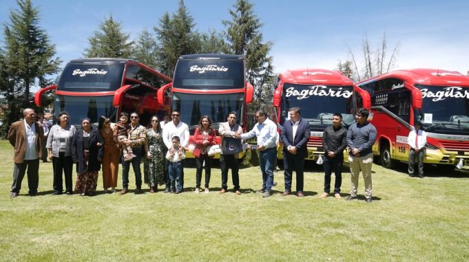 VIDEO: Transportes Sagitario inicia operaciones de servicio interprovincial con buses Scania