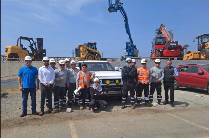 BYD ingresa al sector minero y de construcción con la entrega de vehículos Shark a EuroRenting