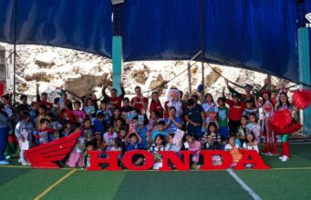 HONDA MOTOS: ¡LA MAGIA DE LA NAVIDAD LLEGÓ SOBRE DOS RUEDAS A PAMPLONA ALTA!