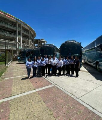 Anita Tours: Nueva flota de buses para el transporte de personal en Cajamarca