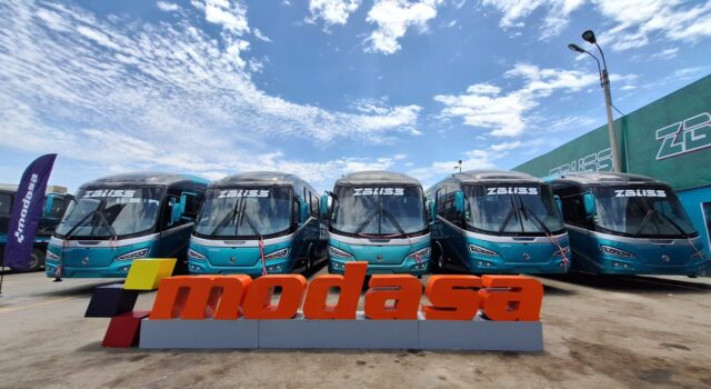 MODASA entrega 5 unidades Zeus 325 a ‘Zbuss’