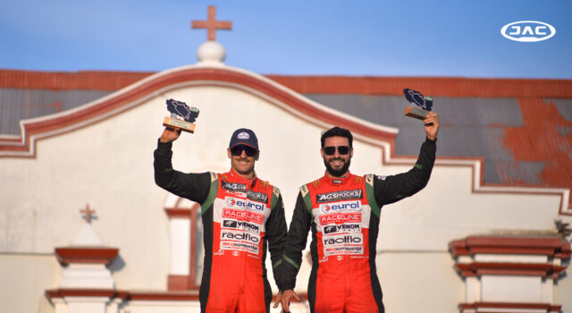 Ashley García se consagra campeón con su JAC T8 PRO en la final del Campeonato Nacional de Rally FEPAD 2025