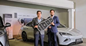 BYD impulsa la electromovilidad en Lima con nuevos puntos de carga junto a EVINKA y La Cabrera