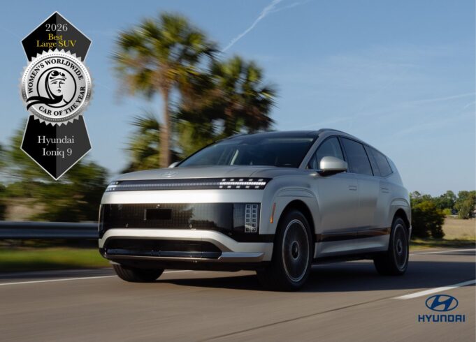 Hyundai IONIQ 9 es elegido como el Mejor SUV Grande del Mundo en los Women’s Worldwide Car of the Year Awards 2026