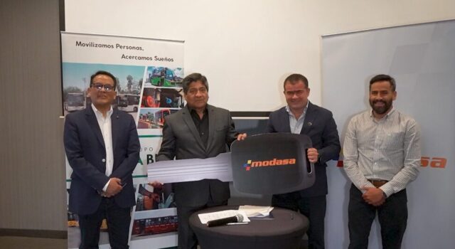 MODASA: Entrega 100 buses a GNV a ‘Lima Bus’