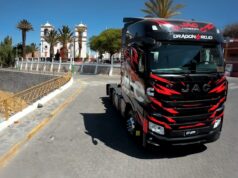 Remolcador JAC K7 ATM con motor Cummins ISG 490 HP