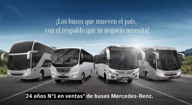 Divemotor y Mercedes-Benz: 24 años liderando el mercado de buses en el Perú, con más soporte y soluciones para tus rutas