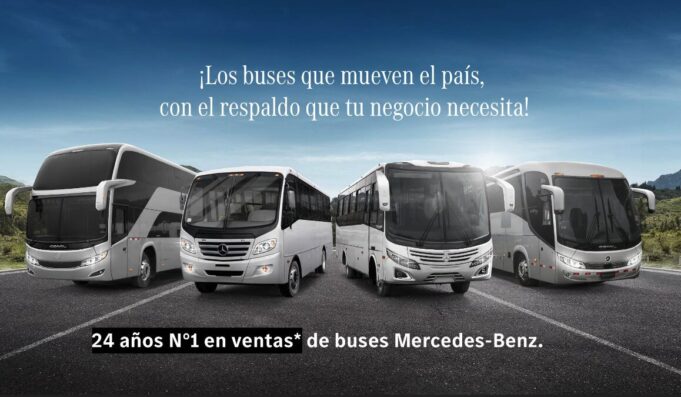 Divemotor y Mercedes-Benz: 24 años liderando el mercado de buses en el Perú, con más soporte y soluciones para tus rutas