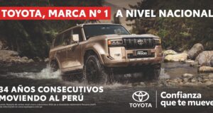 Toyota supera su récord de ventas y consolida su liderazgo por 34 años consecutivos en el mercado automotriz peruano