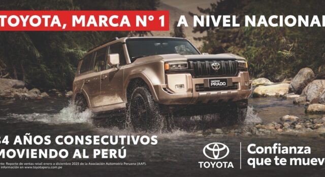 Toyota supera su récord de ventas y consolida su liderazgo por 34 años consecutivos en el mercado automotriz peruano