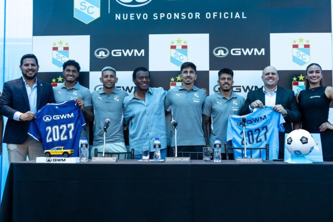 GWM nuevo auspiciador oficial del Club Sporting Cristal