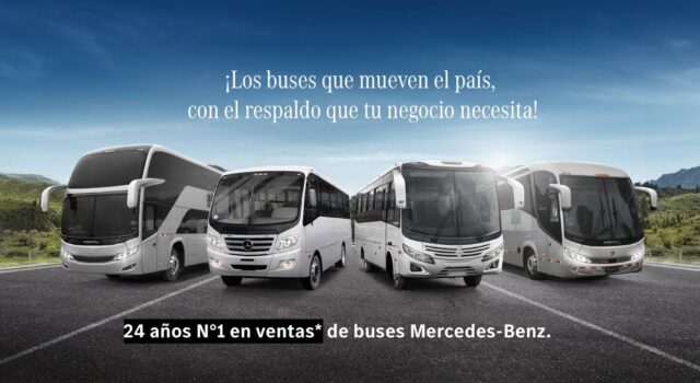 Divemotor y Mercedes-Benz: 24 años liderando el mercado de buses en el Perú, con más soporte y soluciones para tus rutas