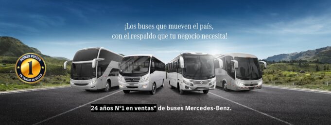 Divemotor y Mercedes-Benz: 24 años liderando el mercado de buses en el Perú, con más soporte y soluciones para tus rutas