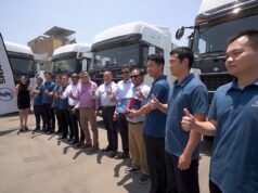 Shacman International entrega flota de unidades X5000 a GNV a ‘Servosa’