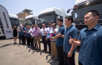Shacman International entrega flota de unidades X5000 a GNV a ‘Servosa’