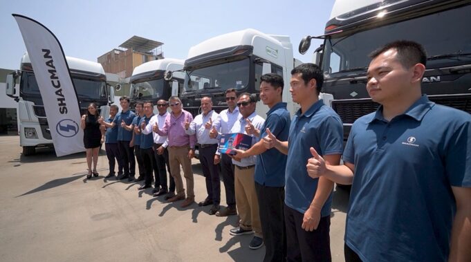 Shacman International entrega flota de unidades X5000 a GNV a ‘Servosa’