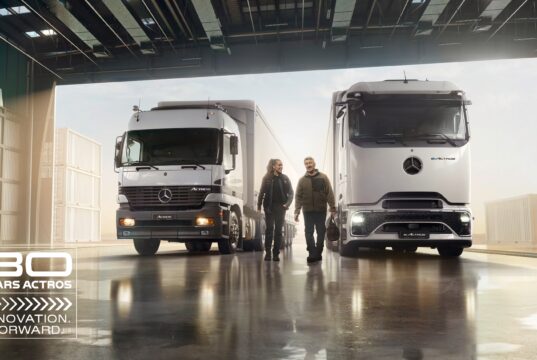 Actros celebra 30 años de innovación que impulsan el futuro del transporte