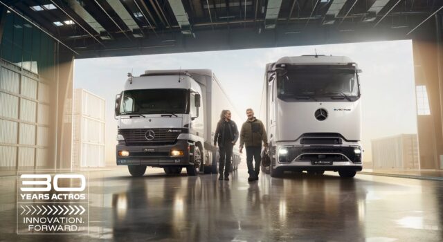 Actros celebra 30 años de innovación que impulsan el futuro del transporte