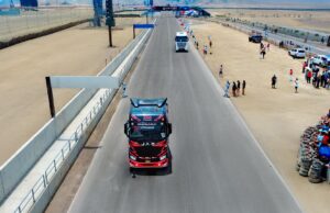 TRACTO JAC K7 “DRAGÓN ROJO” DEMOSTRÓ SU DESEMPEÑO EN LOS “PIQUES TRUCKS” EN LA CHUTANA