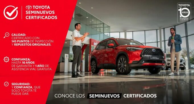 Toyota del Perú renueva su programa de vehículos Toyota Seminuevos Certificados