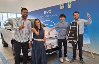 Bruno Pinasco nuevo embajador de BYD Perú