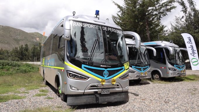 Mitsui Automotriz: Entrega de 6 buses Hino para Multisectorial de Ayash (video)