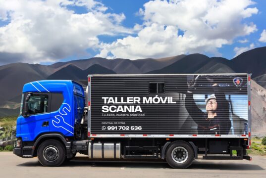 Scania lanza Talleres Móviles y eleva el estándar de mantenimiento con atención directa en operación