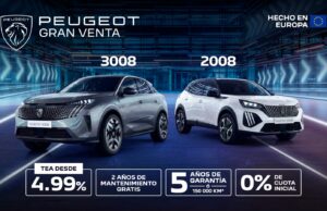 Peugeot Perú lanza su campaña “Gran Venta” desde 0% de cuota inicial y 2 años de mantenimiento Gratis para sus SUVs 2008 y 3008