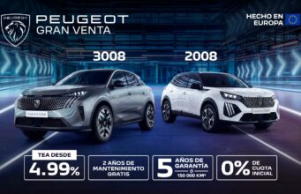 Peugeot Perú lanza su campaña “Gran Venta” desde 0% de cuota inicial y 2 años de mantenimiento Gratis para sus SUVs 2008 y 3008