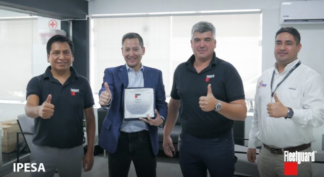 Ipesa consolida su liderazgo regional con reconocimiento de Fleetguard