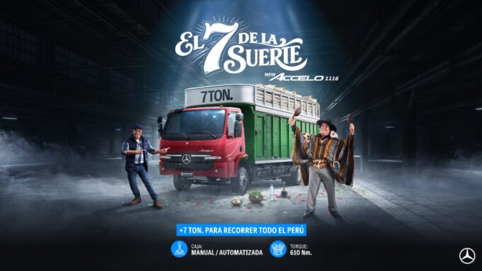 Divemotor presenta el New Accelo con “El 7 de la suerte”, una campaña que conecta con el transportista peruano
