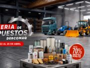 DercoMaq: Inaugurará su “Feria de Repuestos”