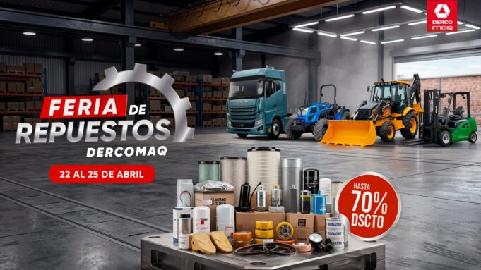 DercoMaq: Inaugurará su “Feria de Repuestos”