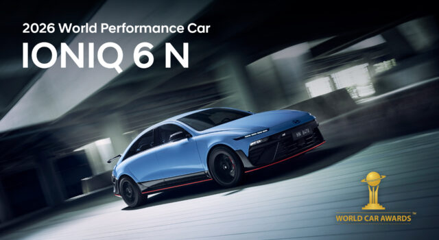 Hyundai IONIQ 6 N es coronado como World Performance Car 2026
