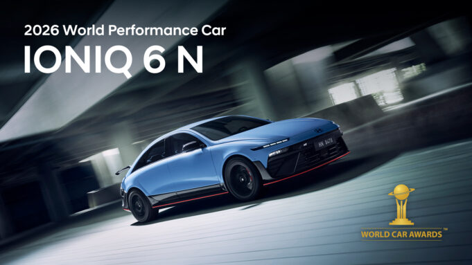 Hyundai IONIQ 6 N es coronado como World Performance Car 2026
